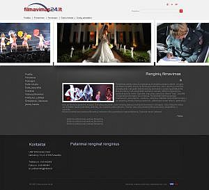 Individualus tinklapio dizainas, e-line tvs, užregistuotas interneto vardas, virtualaus serverio paslaugos